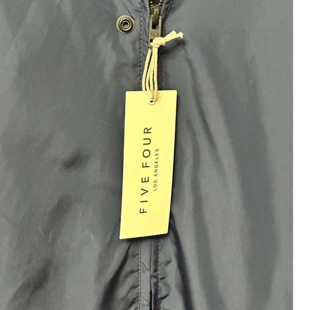 Five Four Los Angeles Men’s Slater Navy Hooded Windbreaker sz MED NWT - Picture 8 of 11